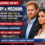 Breaking News Harry and Meghan