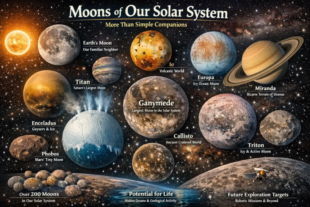 Moons of Our Solar System