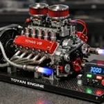 enginediy Toyan V8 engine model kit that works