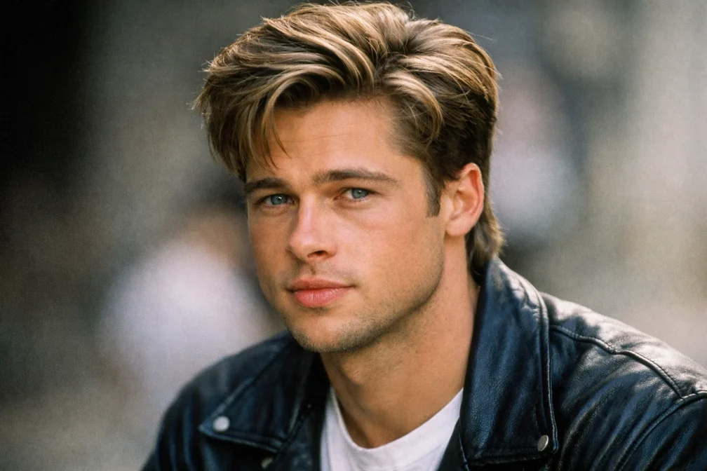 Young Brad Pitt Haircut