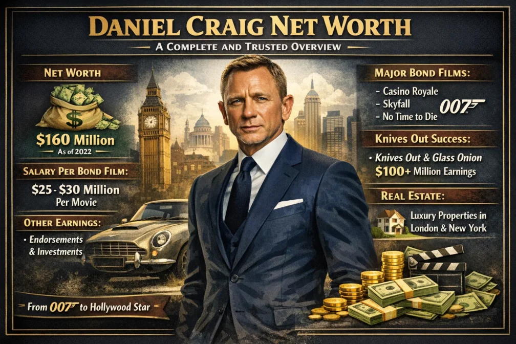 Daniel Craig Net Worth