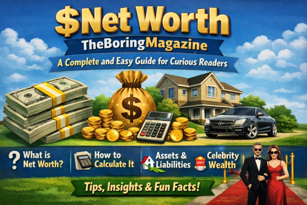 Net Worth TheBoringMagazine