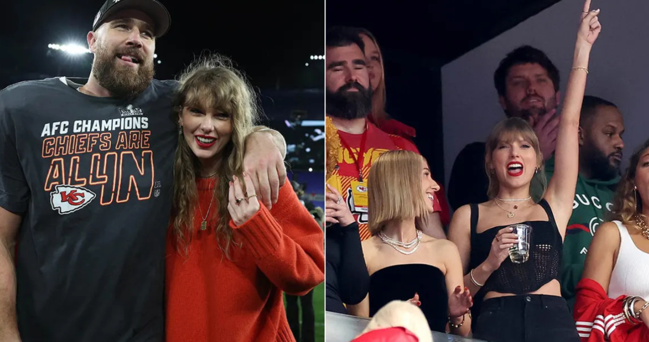 Travis Kelce Taylor Swift Super Bowl