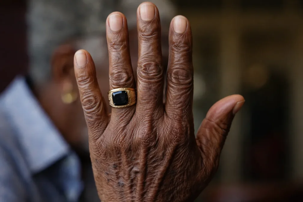 Morgan Freeman Hand