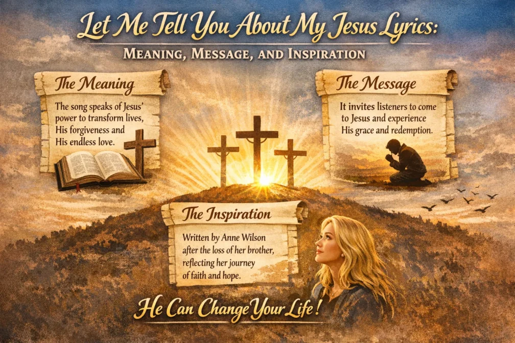 Let Me Tell You About My Jesus Lyrics