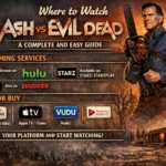 Where to Watch Ash vs Evil Dead