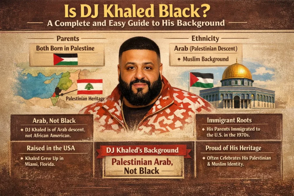 Is DJ Khaled Black